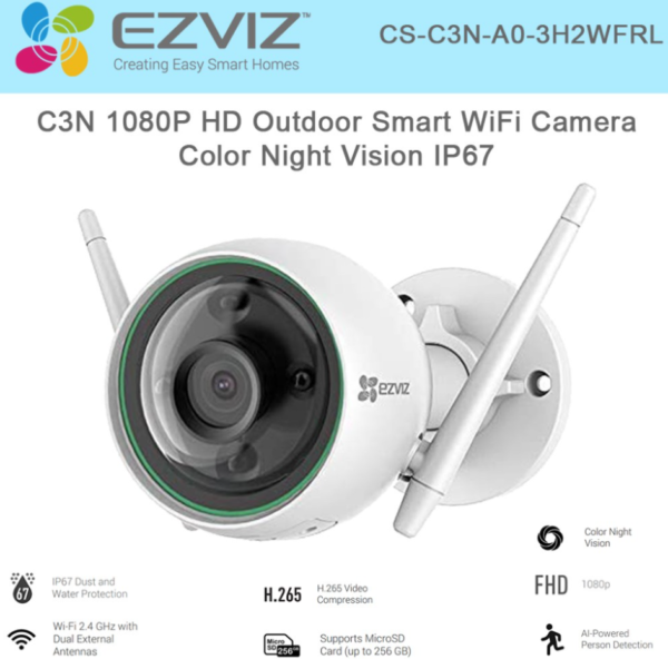 Camera Wifi Thông Minh Ezviz C3N 1080P